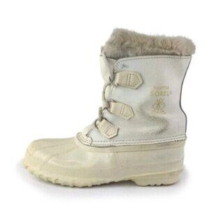 Sorel Manitou Winter Snow Boots Kids 6